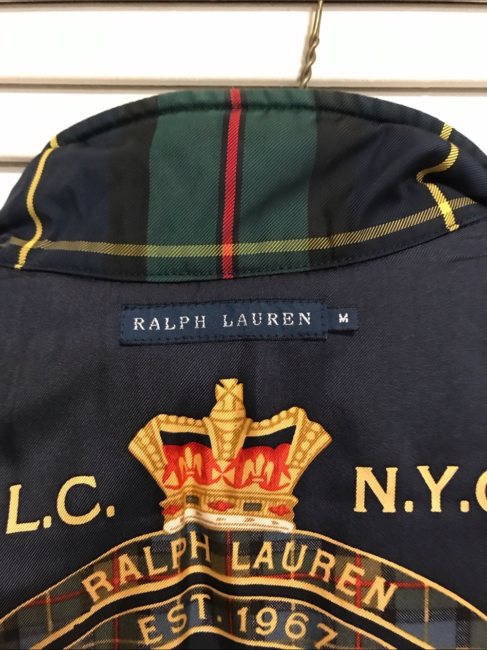 Preowned vintage Ralph Lauren tartan plaid vest - M - Picture 6 of 11